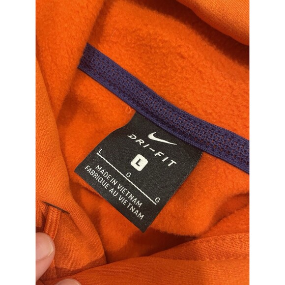 Nike Clemson Tigers On-Field Hoodie Sweatshirt Men’s L Long Sleeve College - Picture 2 of 7
